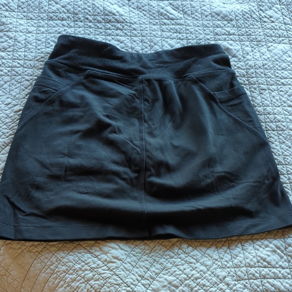 Athleta Black Skort with Pockets. XXS